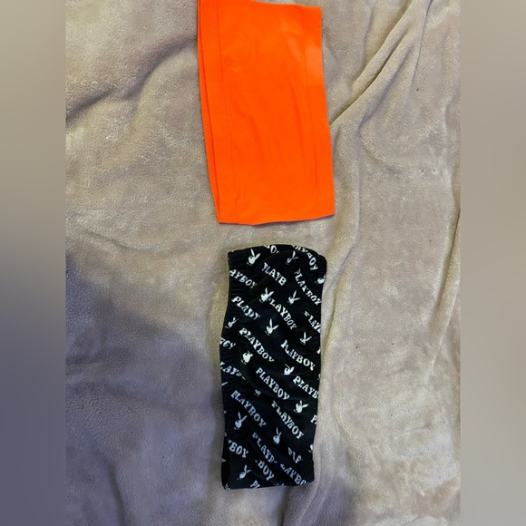 Playboy and Orange tube top - Picture 3 of 4